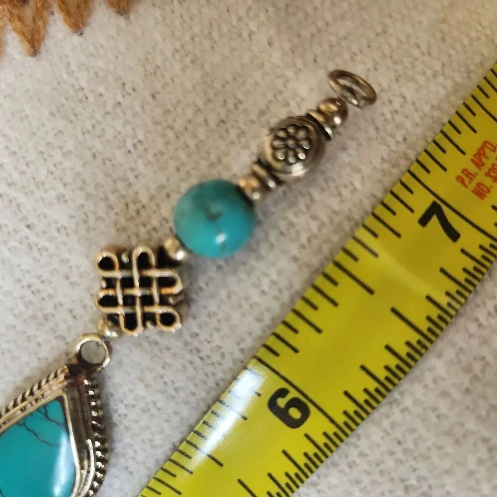 Turquoise Silver Bracelet - Picture 5 of 5